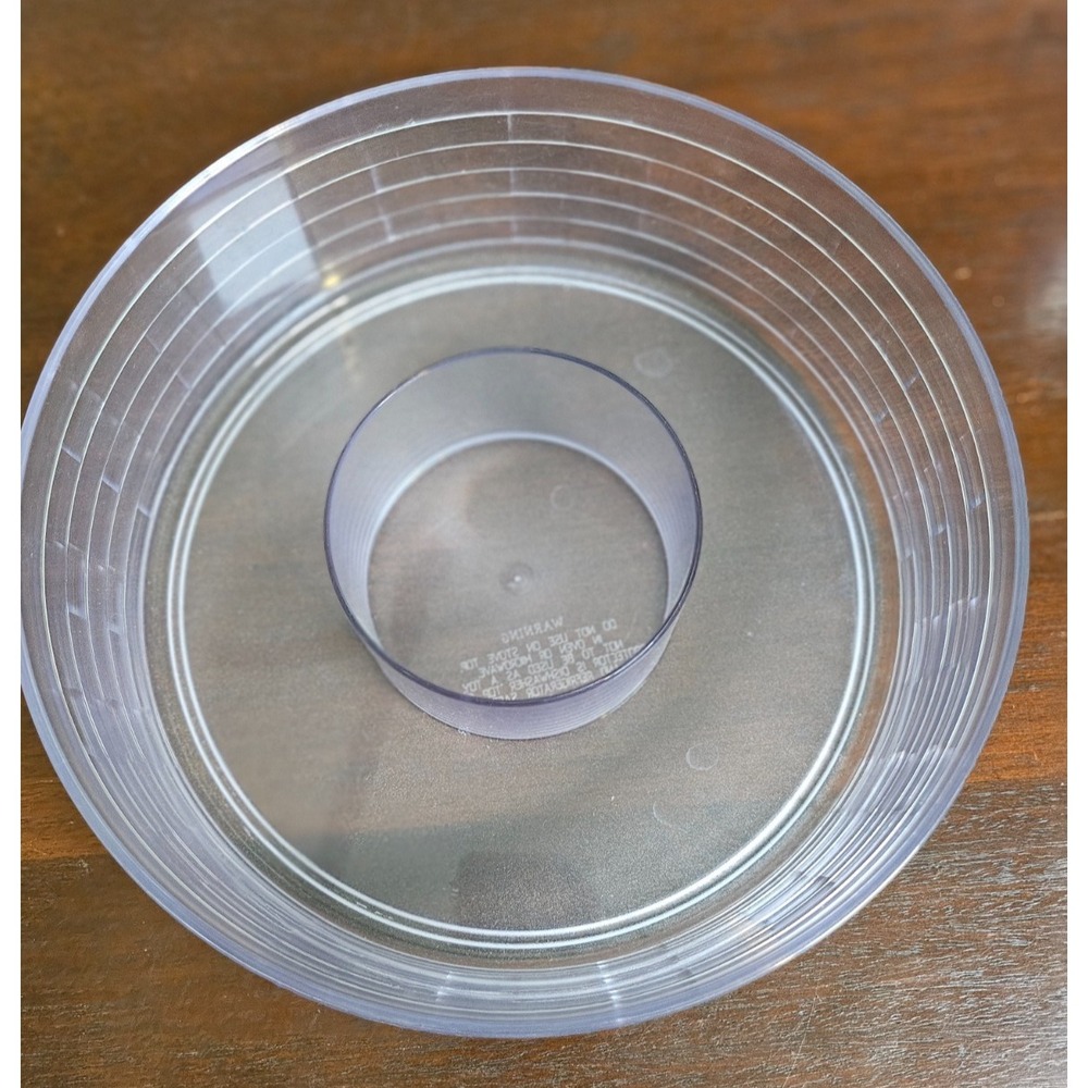 Longaberger Basket Protector Set 10" Round Tray #40805